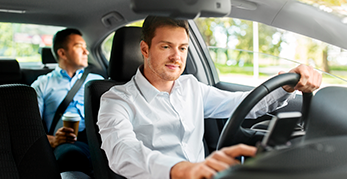 Simulation d'une course client VTC